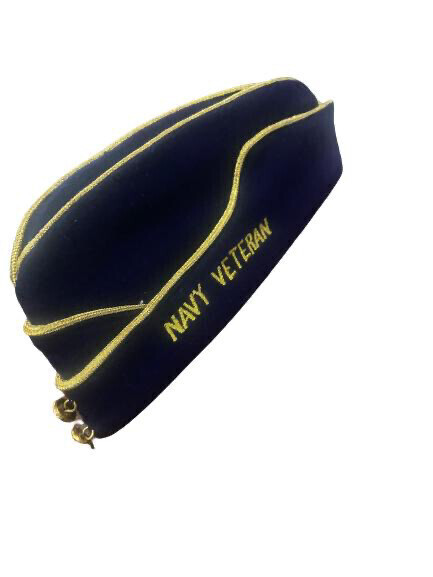 side Cap- Navy Veteran