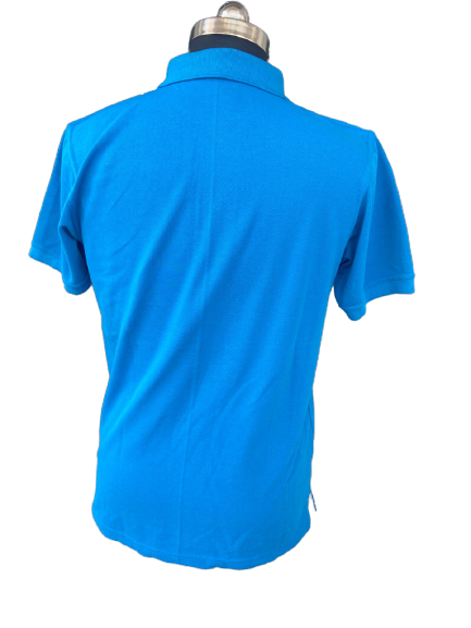 T SHIRT NAVY collar (Light Blue)