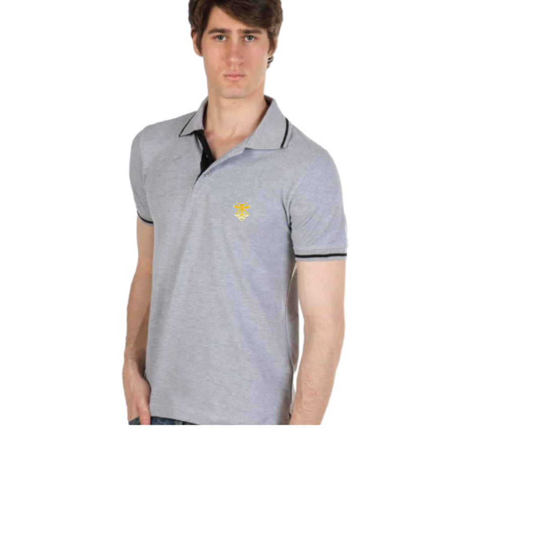 T SHIRT NDA collar (Grey)