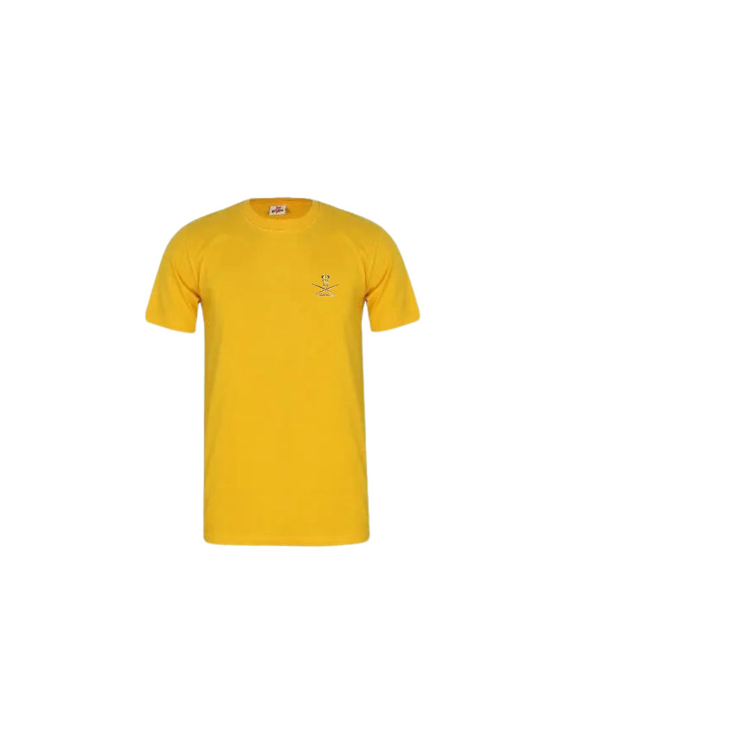 T SHIRT ARMY (Golden Orange) Round Neck