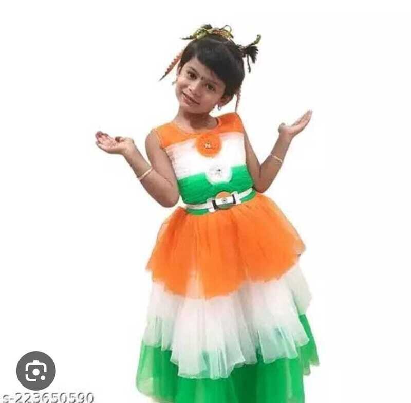 Tiranga dress for kids