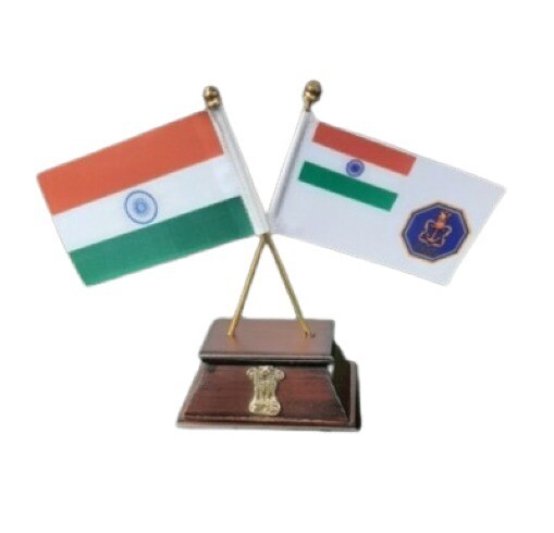 Defence Flag With National Flag