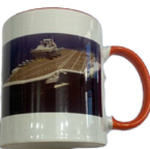 Coffee Mug With PM &amp; INS Vikrant