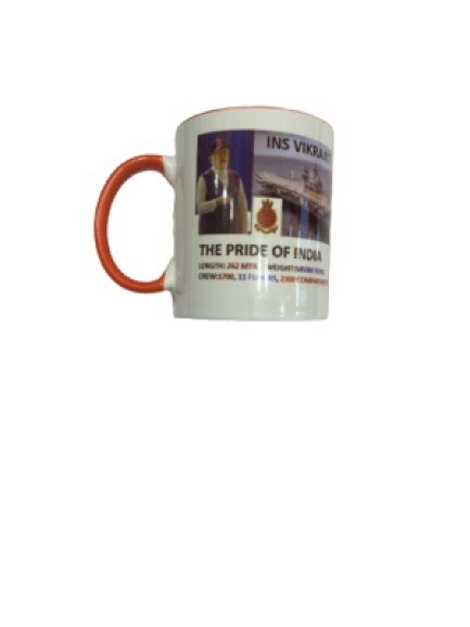 Coffee Mug With PM &amp; INS Vikrant