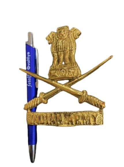 Metal Army Navy, iAF &amp; Services  Logos 