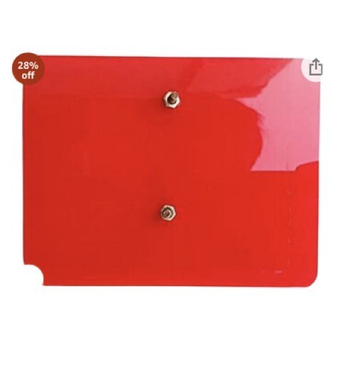 Indian Army Logo With Red Acrylic Board