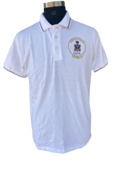 T SHIRT NAVY PREMIUM (White) pure cotton