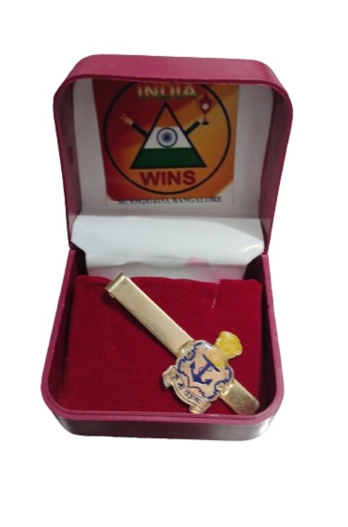 Navy tie pin