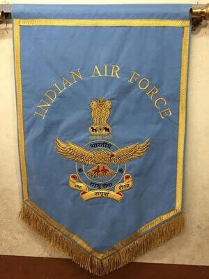 Indian Airforce Velvette Banner 2x4 Ft