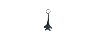 Silicon Aircraft key chain