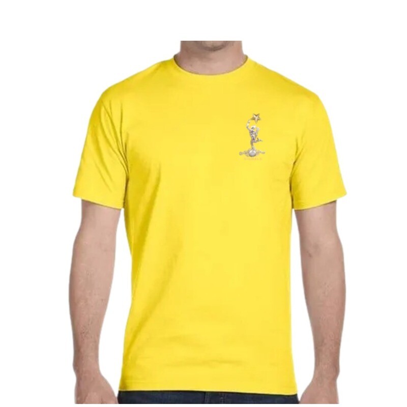 T SHIRT Signals (Golden Orange) round neck