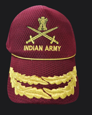 Double braided Army cap