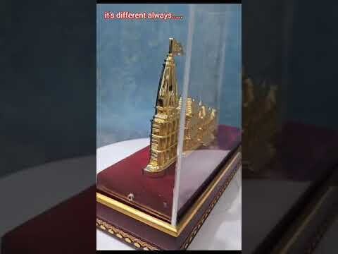 Ram mandir trophy with acrylic casing