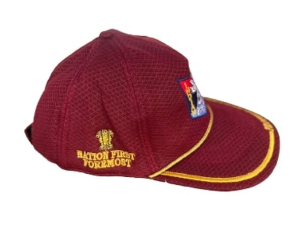 Tri services cap maroon beautifully designed