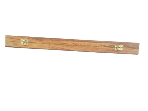 wooden box for baton keeping