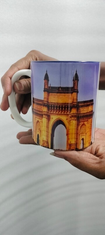 Gate way of India Taj hotel cup