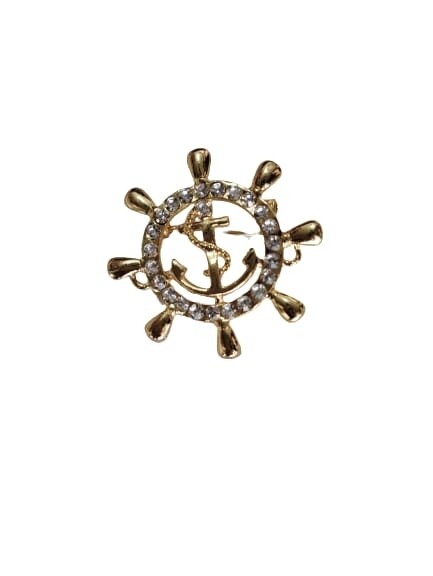 Ship steering wheel broach