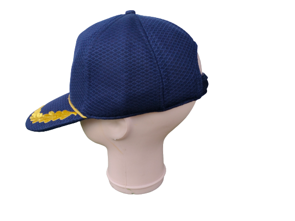 Braided cap navy veteran octogon