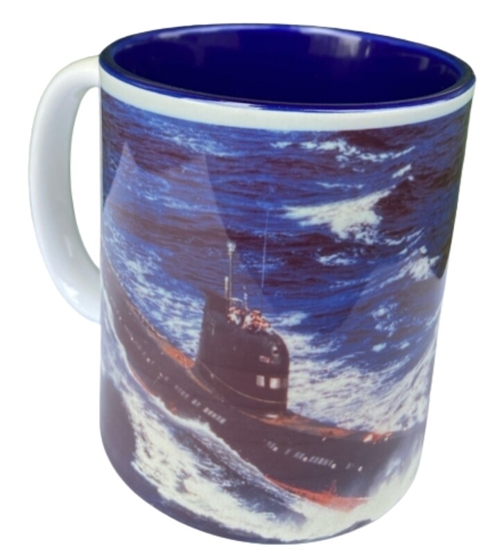 Submarine coffee mug