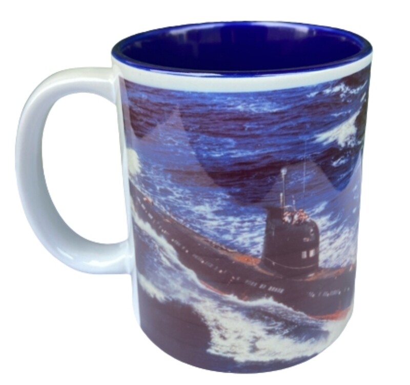 Submarine coffee mug