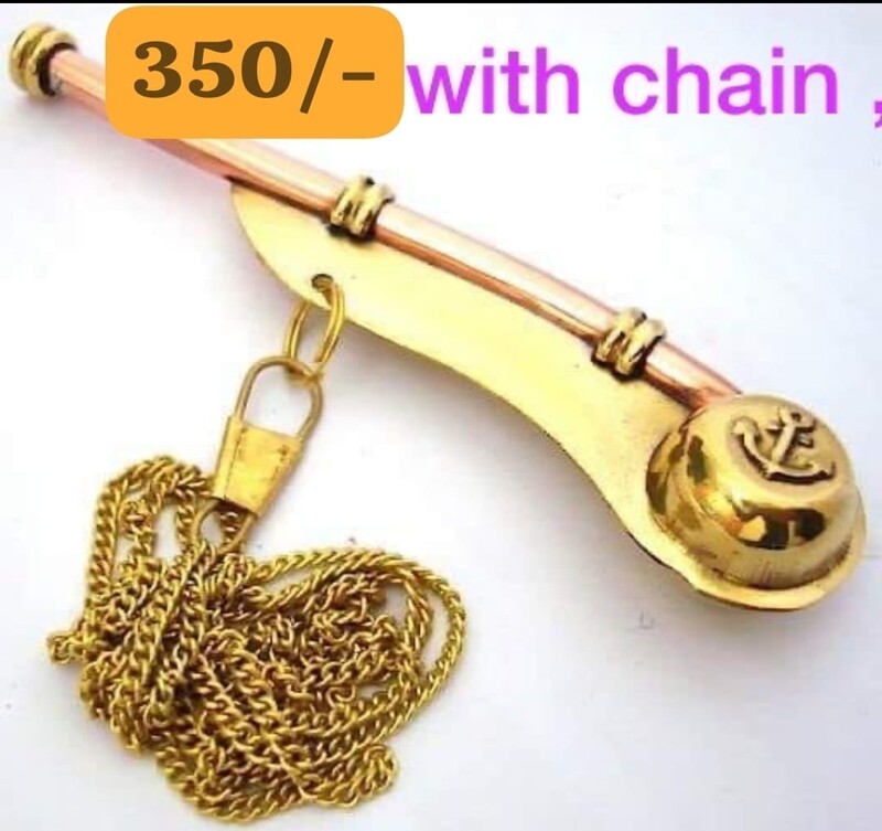 Bosun Call Big Size With Chain