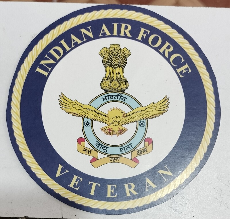 Air force car and bike stickers