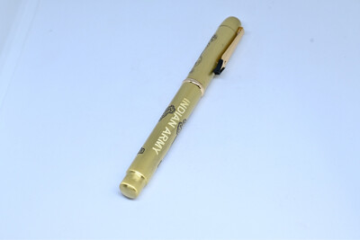 Brass navy pen With Ashoka  Stumbh