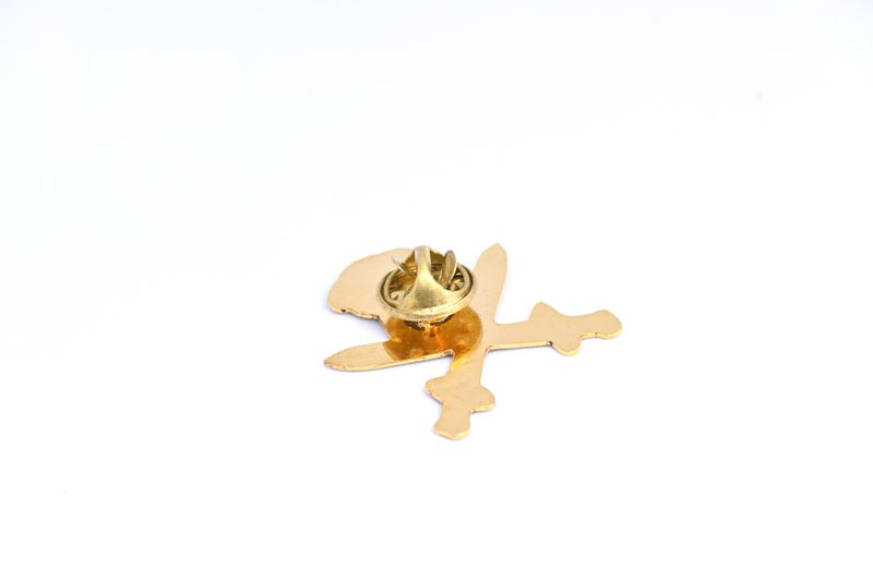 Indian Army Brass Lapel Pin (1.5”x 1.5”)