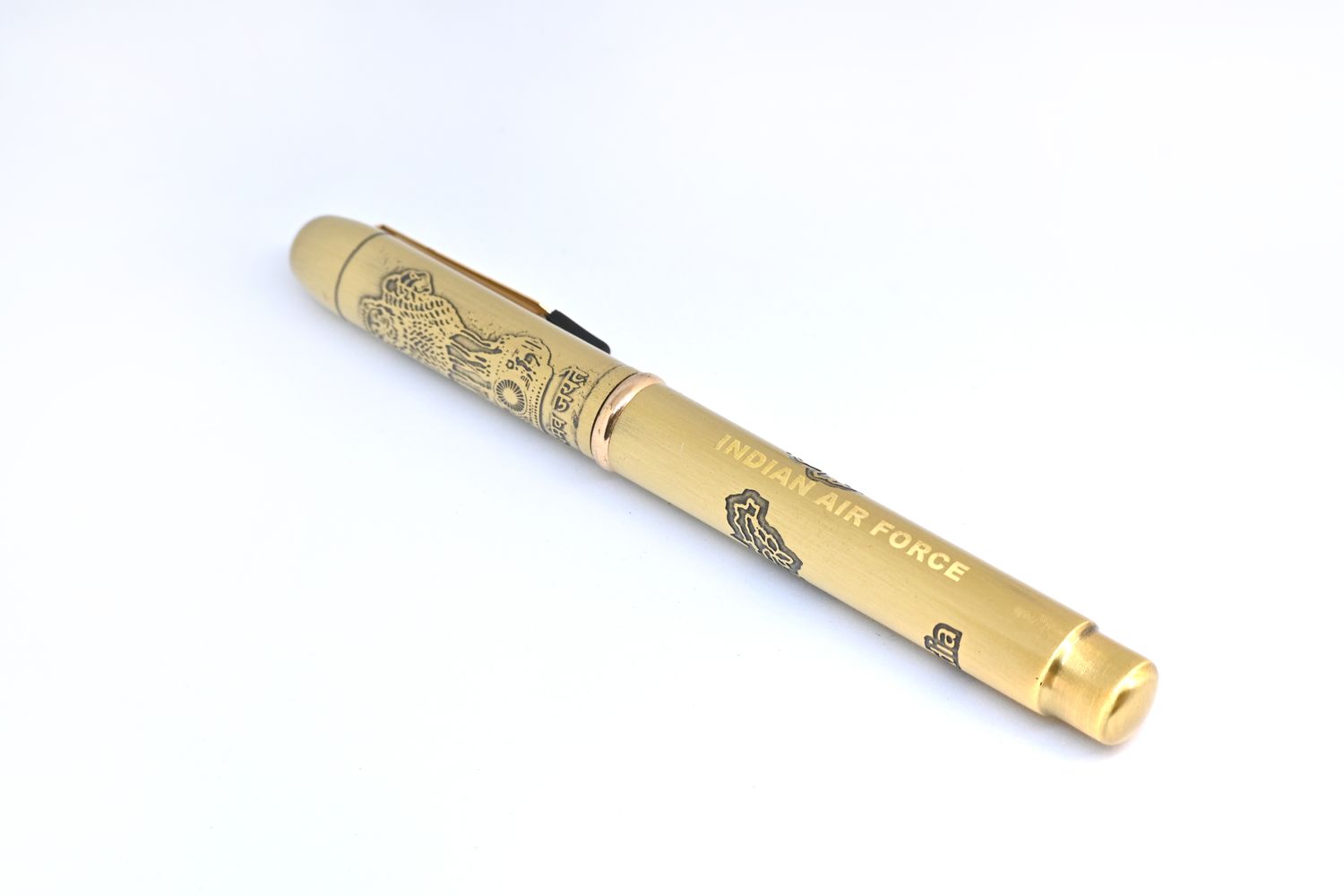 Brass Army/ NAVY/IAF Pen With Ashoka Stumbh