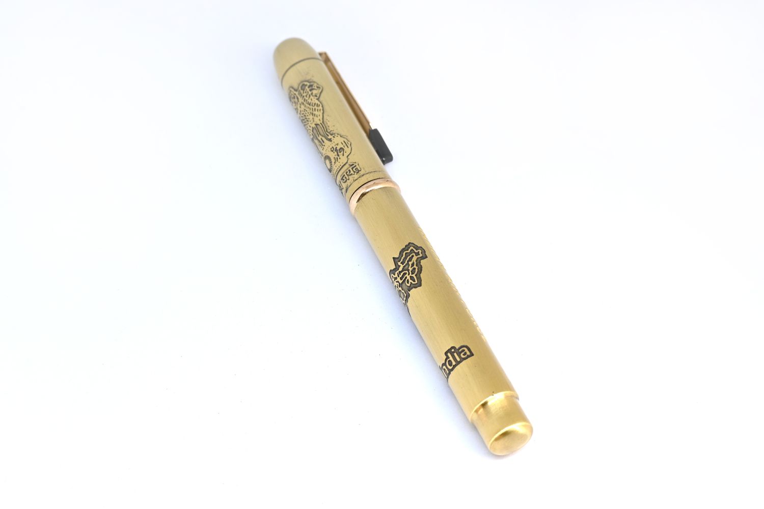 Brass Army/ NAVY/IAF Pen With Ashoka Stumbh