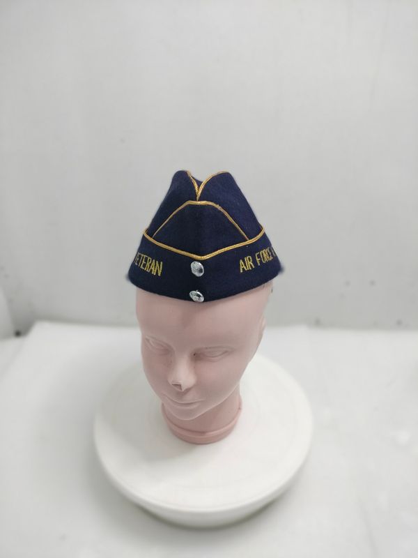 IAF side  cap with Air force brass pin