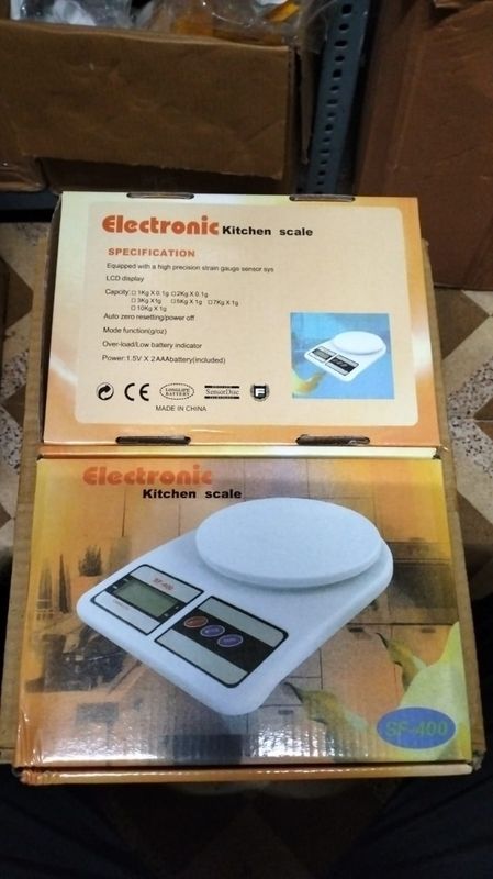 Weighting scale for kitchen