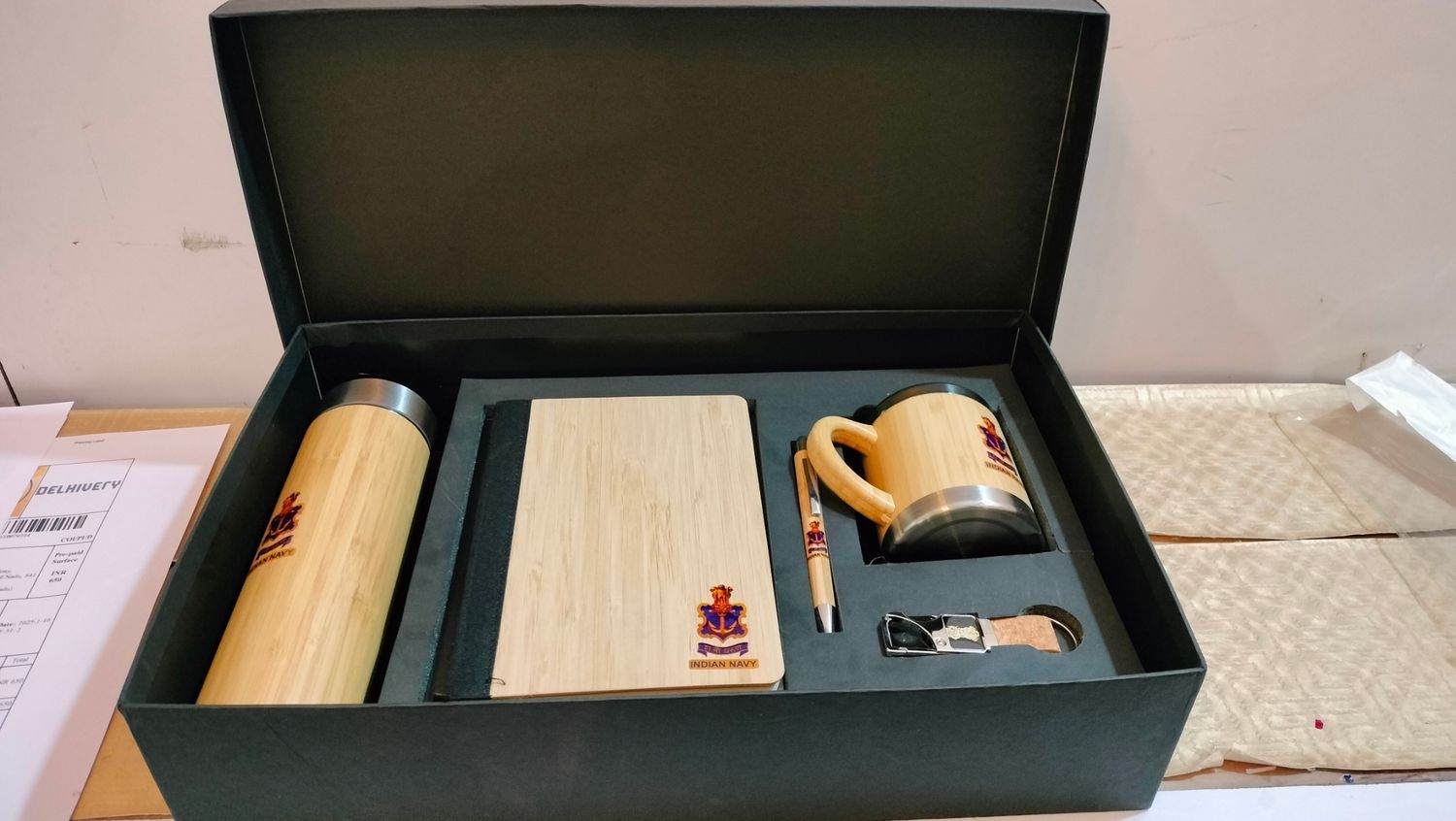 5 in 1 Gift box with Navy logo