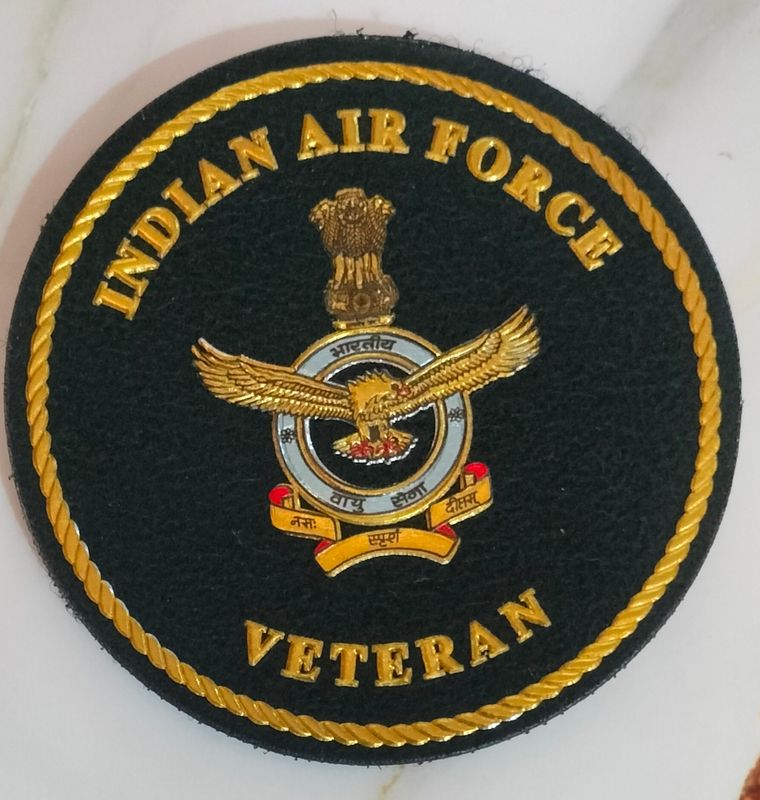 Indian Air force flick badge with velcro