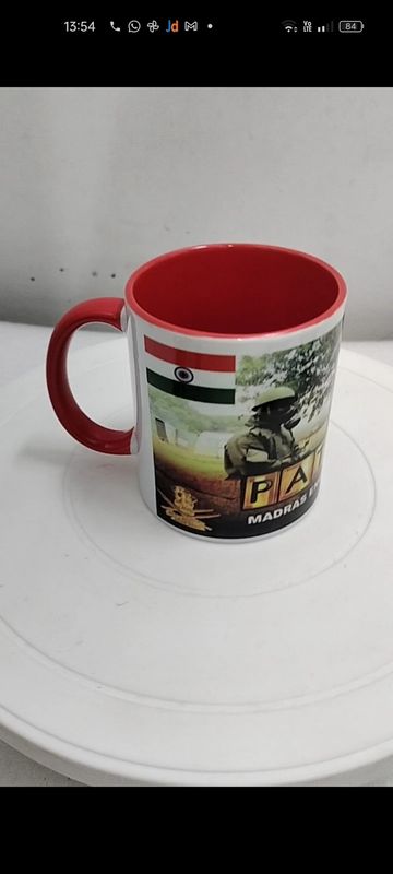 Army coffee mugs MEG corps