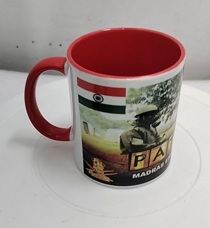 Army coffee mugs MEG corps