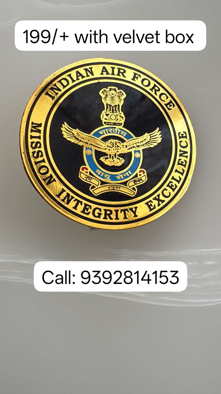 Air force lapel pin new round