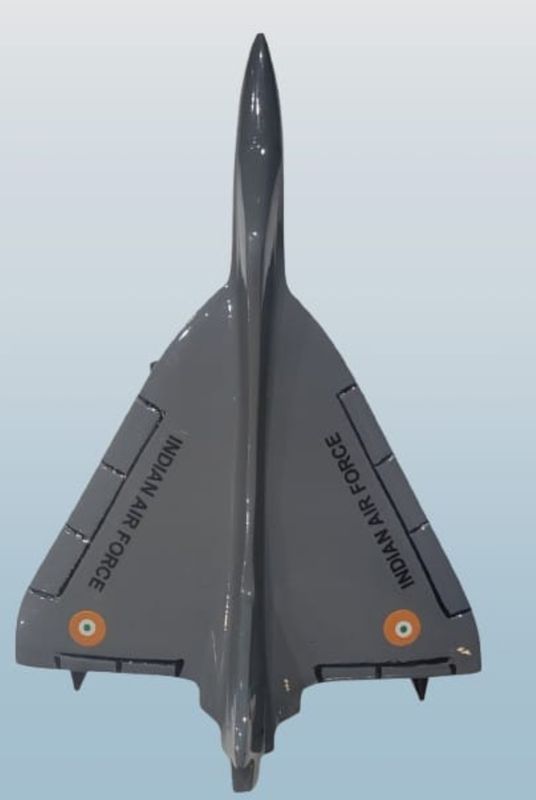 TEJAS LCA 9" GREY COATED MINIATURE AIRCRAFT