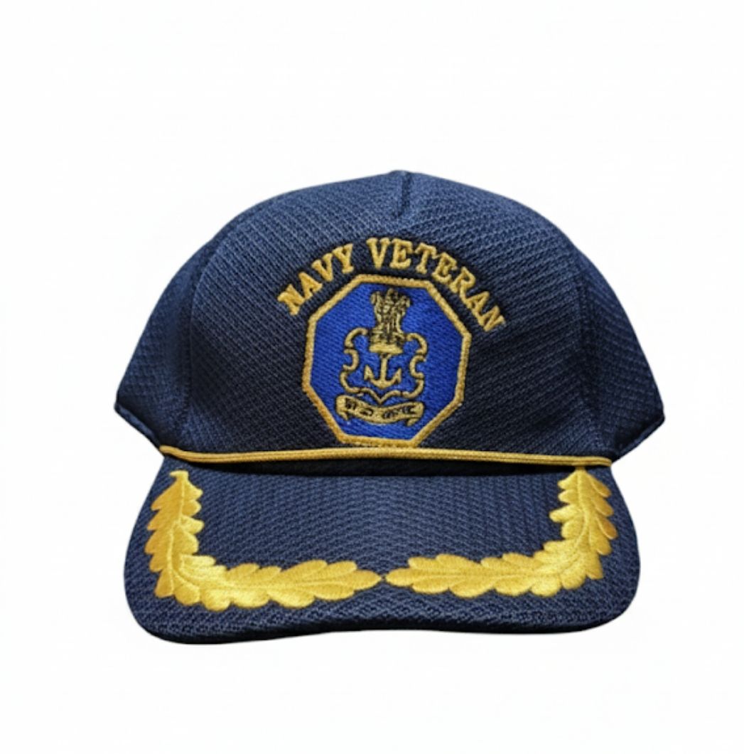 Single braided cap INDIAN NAVY