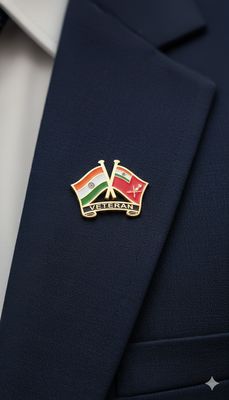 Army combo lapel pin for veterans