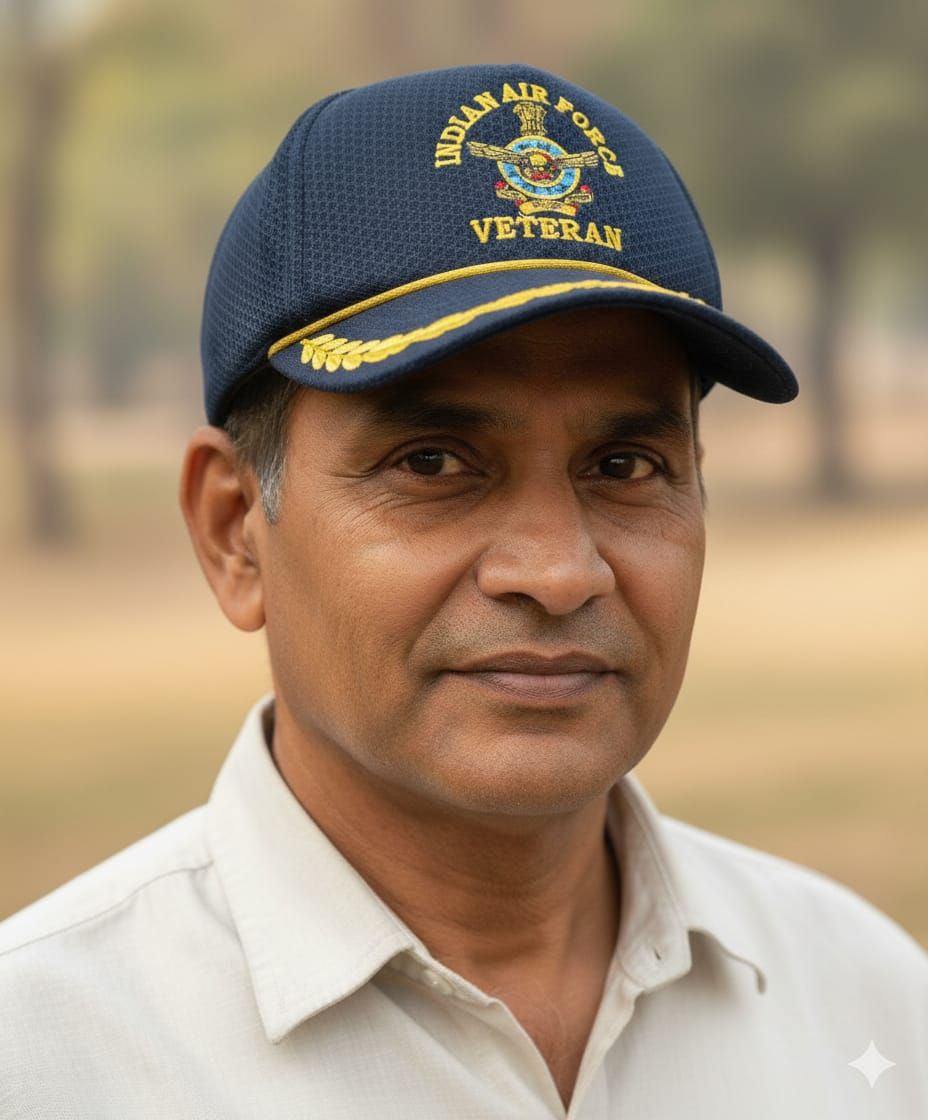 CAP IAF Veteran (Blue) Single Braided