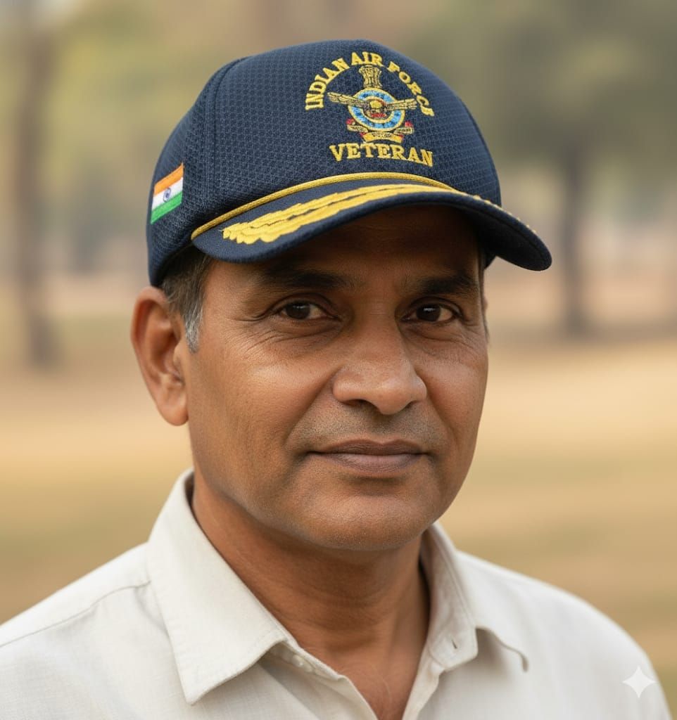 CAP IAF Veteran (Blue) Double Braided