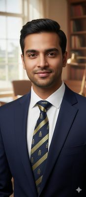 Navy tie premium quality