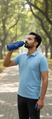 Air force #IAf SS water bottle hot and cold