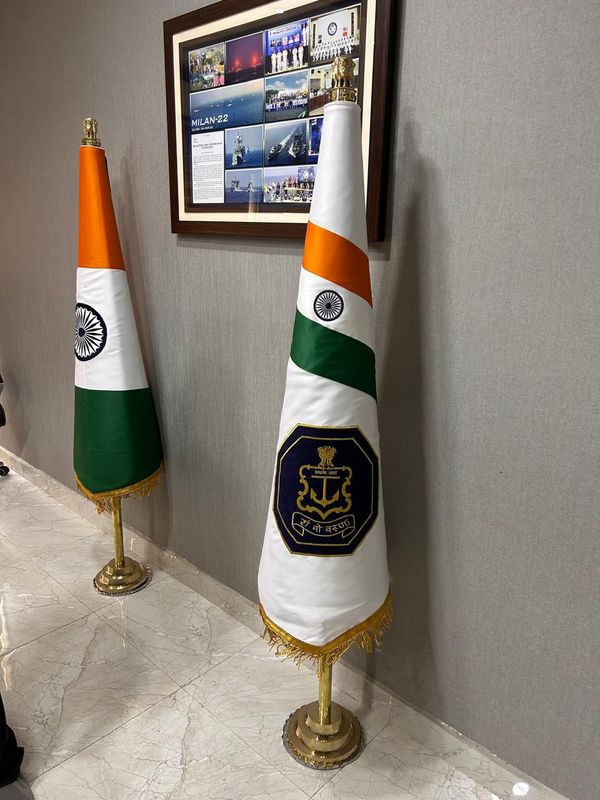 Conical flag SS stand