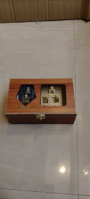Tie pin, cufflink, tie pin,lapel pin box