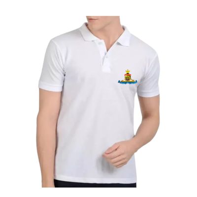 T SHIRT Artillery (white) collar