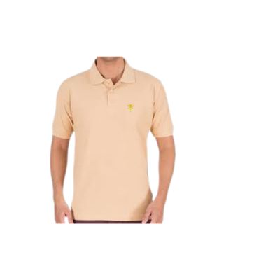 T SHIRT (Dry fit) NDA Collared (Beige)