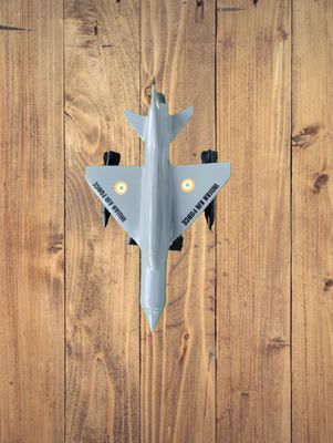 MIG 21. 9 INCHES GREY PAINTED NATURAL LOOKS