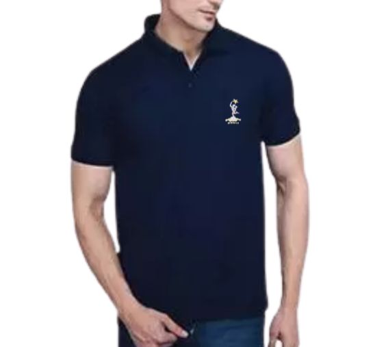 T SHIRT Signals (Navy Blue) PURE COTTON